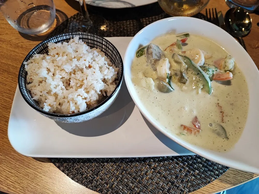 Kaeng Khiao Wan Aux Crevettes